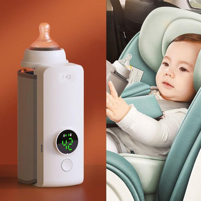 Portable Wireless Rechargeable Baby Bottle Warmer USB Charger