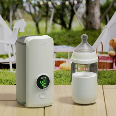 Portable Wireless Rechargeable Baby Bottle Warmer USB Charger